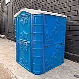 Туалет вуличний пластиковий сімейного типу 1.5 х 1.5 х 2.05 м, фото 2