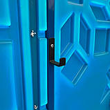 Туалет вуличний пластиковий сімейного типу 1.5 х 1.5 х 2.05 м, фото 5