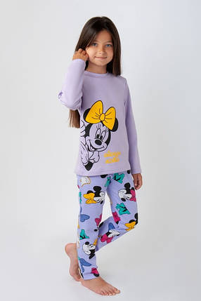 1590-09буз Бузкова піжама для дівчаток футер із начосом Міні тм АВЕКС розмір, фото 1