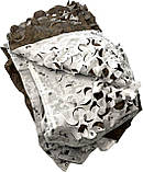 Маскувальна сітка 8х9 двостороння подвійна. Біла з коричневим Зима №1 / Осінь №2, фото 4