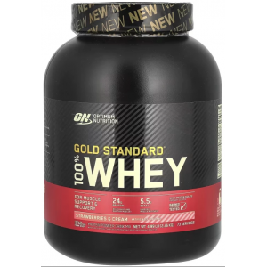 100% Whey Gold Standard Optimum Nutrition (США) 2270 g Strawberry Cream