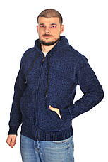 Кофта чоловіча Tony Michael 24-2038 синя, фото 3