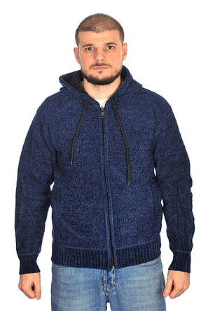 Кофта чоловіча Tony Michael 24-2038 синя, фото 2