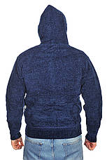 Кофта чоловіча Tony Michael 24-2038 синя, фото 4
