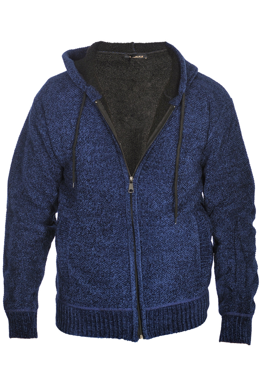 Кофта чоловіча Tony Michael 24-2038 синя