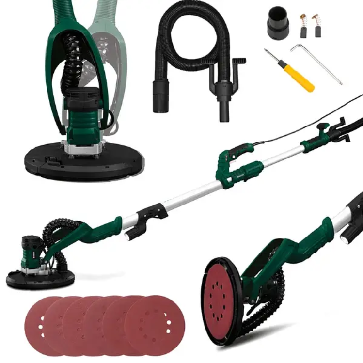 Шліфмашина для стін і стелі Parkside PWDS 920 B2 — 710 Вт, телескоп, фото 1