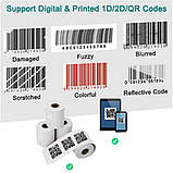 Автоматичний настільний 2D сканер штрих-кодів Ukrmark X9003, фото 3