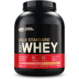 100% Whey Gold Standard Optimum Nutrition (США) 2270 g Strawberry-Banana