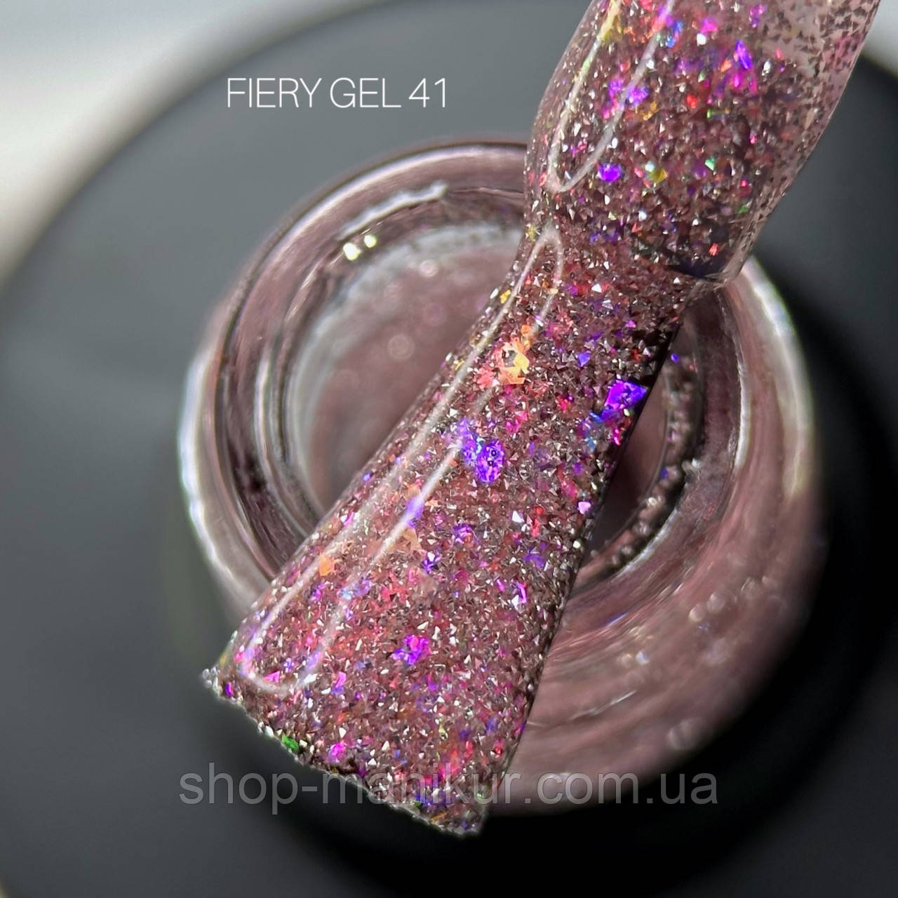 Гель-лак SAGA Fiery Gel №41, 9 мл