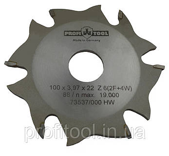 Диск пильный PROFITOOL - 100х3,97х3,0х22 мм Z=2+4, F+W (2110001)