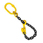 Строп ланцюговий 1СЛГП G80 з чокером 1.6 тонни 1 метр, фото 2