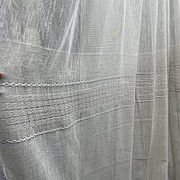 Готовий Турецький тюль з льону Розмір 300x270 Якісна гардина з льону