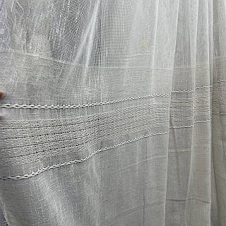 Готовий Турецький тюль з льону Розмір 300x270 Якісна гардина з льону
