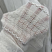 Готовый Турецкий тюль из льна Размер 600x270 Качественная гардина из льна