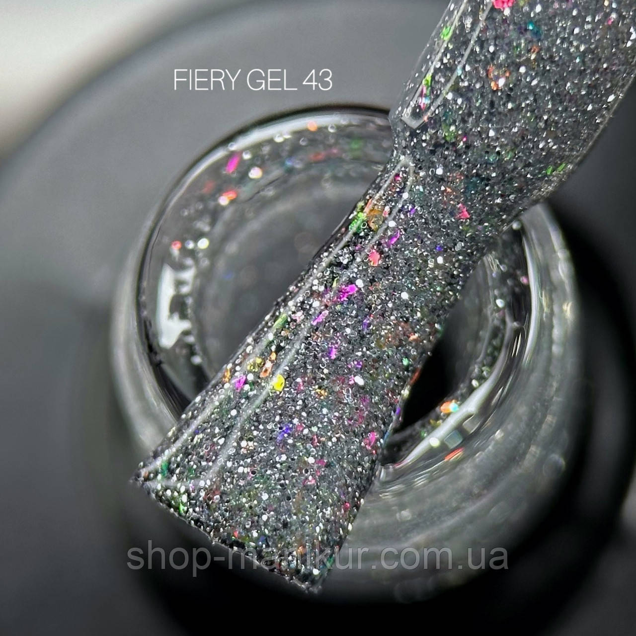 Гель-лак SAGA Fiery Gel №43, 9 мл, фото 1