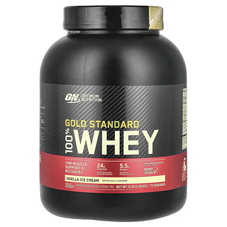 100% Whey Gold Standard Optimum Nutrition (США) 2270 g Vanilla Ice Cream