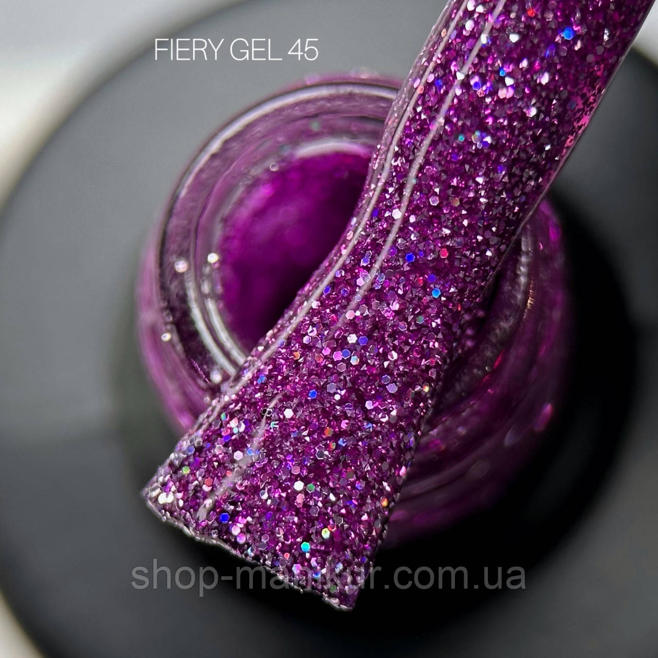 Гель-лак SAGA Fiery Gel No45, 9 мл, фото 1