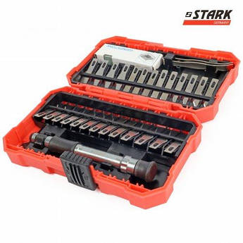 Набір ножів та лез для точних робіт STARK з тримачем 29 предметів