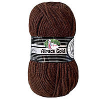 Пряжа Madame Tricote Paris Alpaca Gold № 083 коричневий (Мадам Трікоте Париж Альпака Голд)