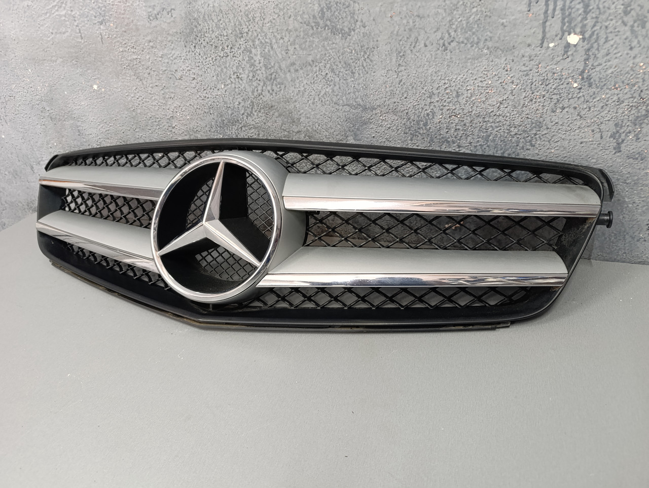 Mercedes W204 Рестайлінг AMG 2011-2014 Решітка Гриль