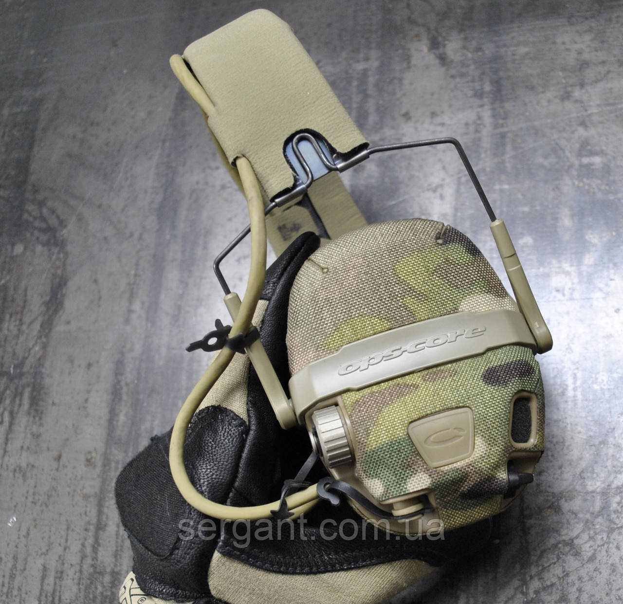 Текстильні камуфляжні наліпки для Ops Core AMP Multicam, фото 1