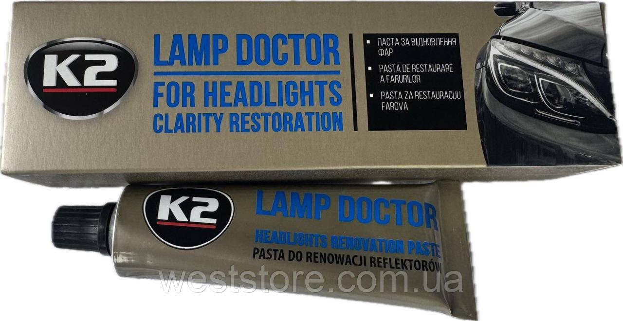 Паста для полірування та відновлення прозорості фар Lamp Doctor K-2 60ml L3050/L30501