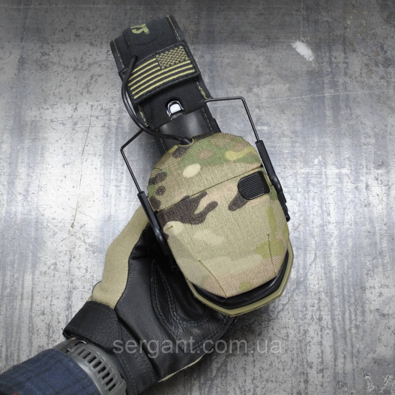 Камуфляжні наліпки для навушників Walkers Razor MultiCam, фото 1