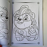 Розмальовка Щинячий патруль 36 аркушів | розмальовка для хлопчика | дитяча розмальовка |, фото 3