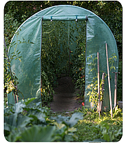 Теплиця парник садовий для дому Plonos 9m2 (2x4,5 м) Польща, фото 5