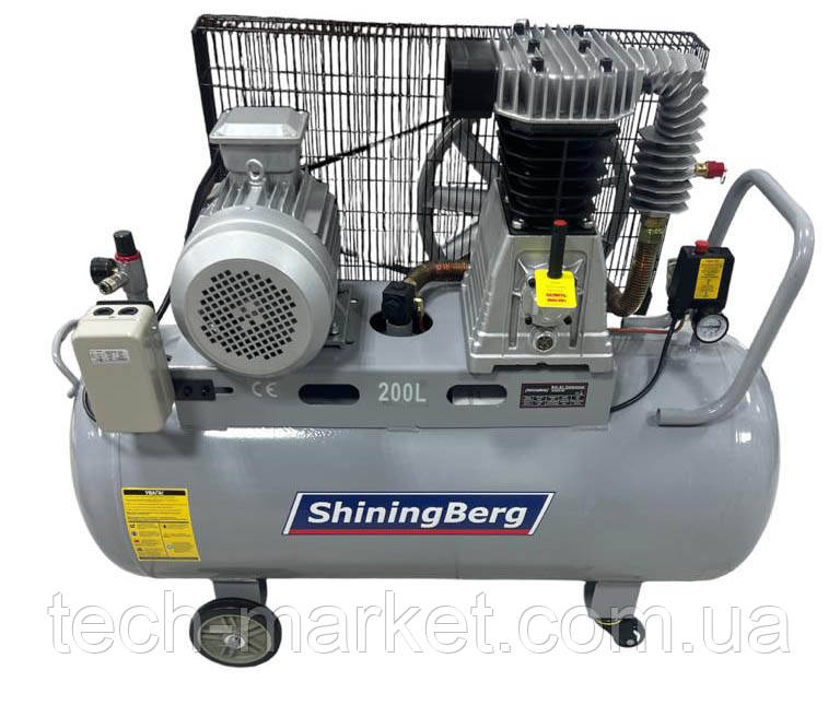Поршневий компресор Shiningberg STS200/460