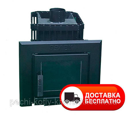 Піч для лазні Spark S.k.10.03 до 14 м³ зі склом 240х290 мм, фото 1