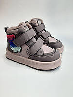 Зимние ботинки для девочки Tom.m 11237 E purpl фиолетовые р.28 (последние)