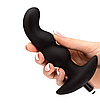Чоловічий вібратор простати Ripple Rider Анальна пробка 10 режимів чорна, фото 2