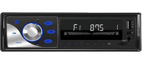 Автомагнітола 1285 ISO — MP3+FM+USB+microSD-карта, фото 1