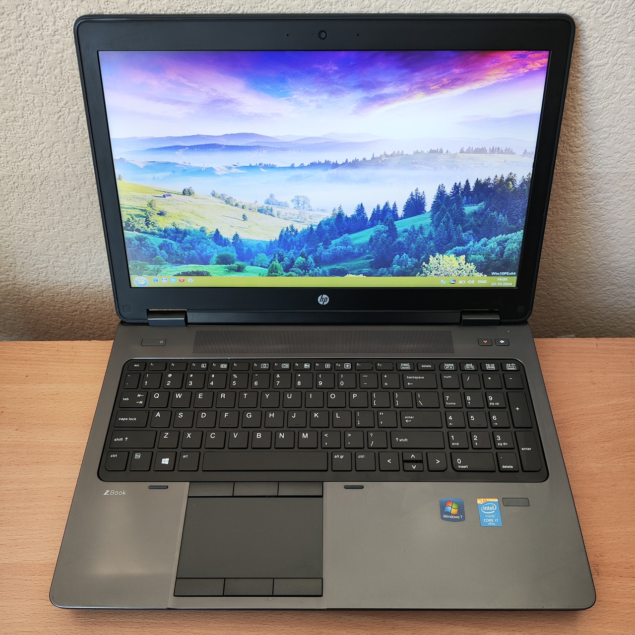 Ноутбук для роботи та навчання HP ZBook 15 G2 15.6" FHD i7-4810MQ/16 DDR3/256 SSD/ Quadro K610m