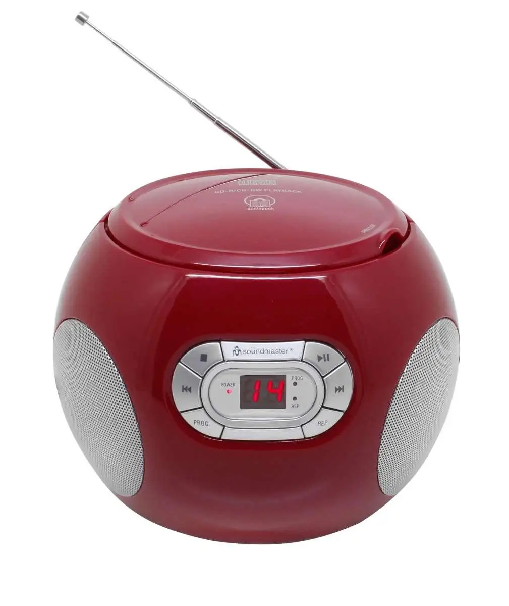 Бумбокс Soundmaster SCD2120RO з лоток останнього треку FM-радіо, Німеччина