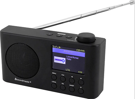 Soundmaster IR6500SW Портативне з АКБ інтернет-радіо, DAB+, FM Bluetooth, USB, Wi-Fi, Німеччина, фото 3