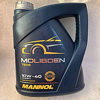 Олія 10W40 напівсинтетика MANNOL Molibden (Молібден) SL 4 л