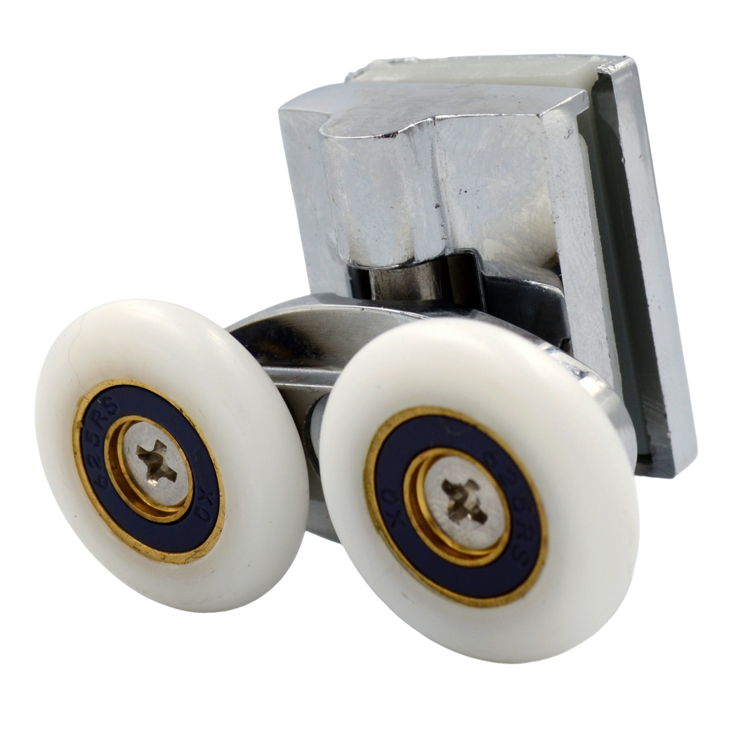 Ролик для душової кабіни Ango 10031 нижній 25 мм подвійний, фото 1