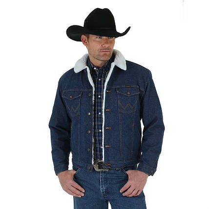 Джинсові куртки Wrangler Sherpa Lined TRADITIONAL Jacket, фото 2