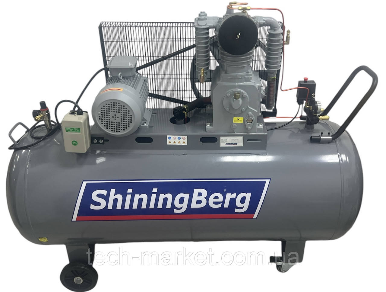 Поршневий компресор Shiningberg LT50-500L, фото 1