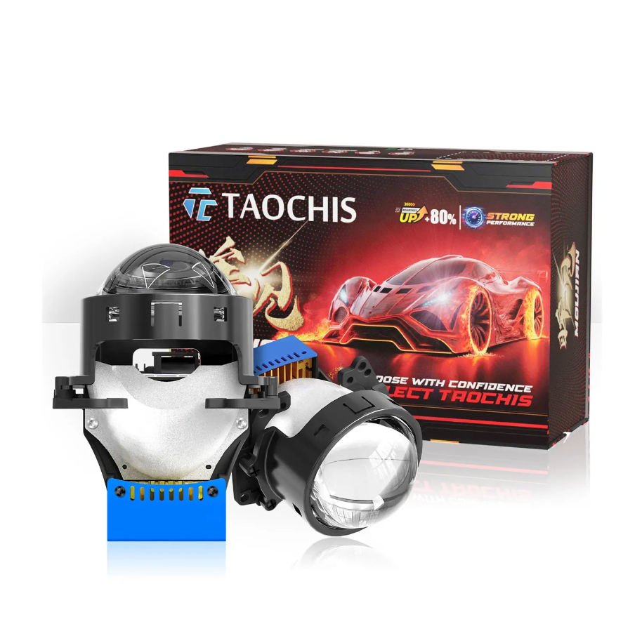 Автомобільні BI-LED лінзи Taochis MP Prism 3,0 дюйм 63Вт / 75Вт 12В 5300K