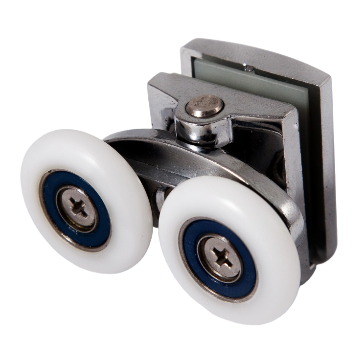 Ролик для душової кабіни Ango 10032 up верхній 25 мм подвійний, фото 1