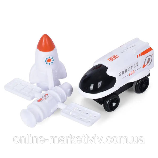 Купить Конструктор космический трек с машинкой и космонавтами