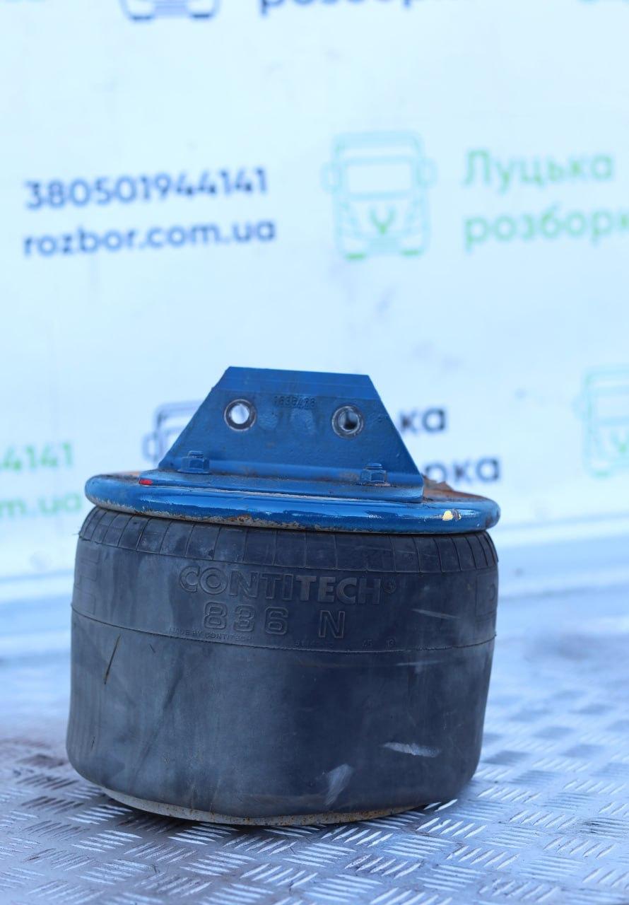 Подушка пневмопідвіски + стакан подушки б/в DAF CF 85 (1794420) оригінал, 270х230х270 мм