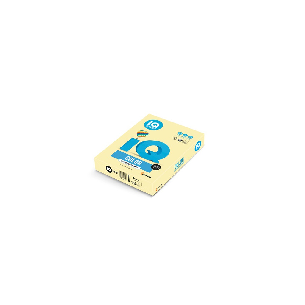 Офісний папір Mondi IQ color A4 (210x297 mm), 500 листів, 80 г/м2 (YE23/A4/80/IQ)