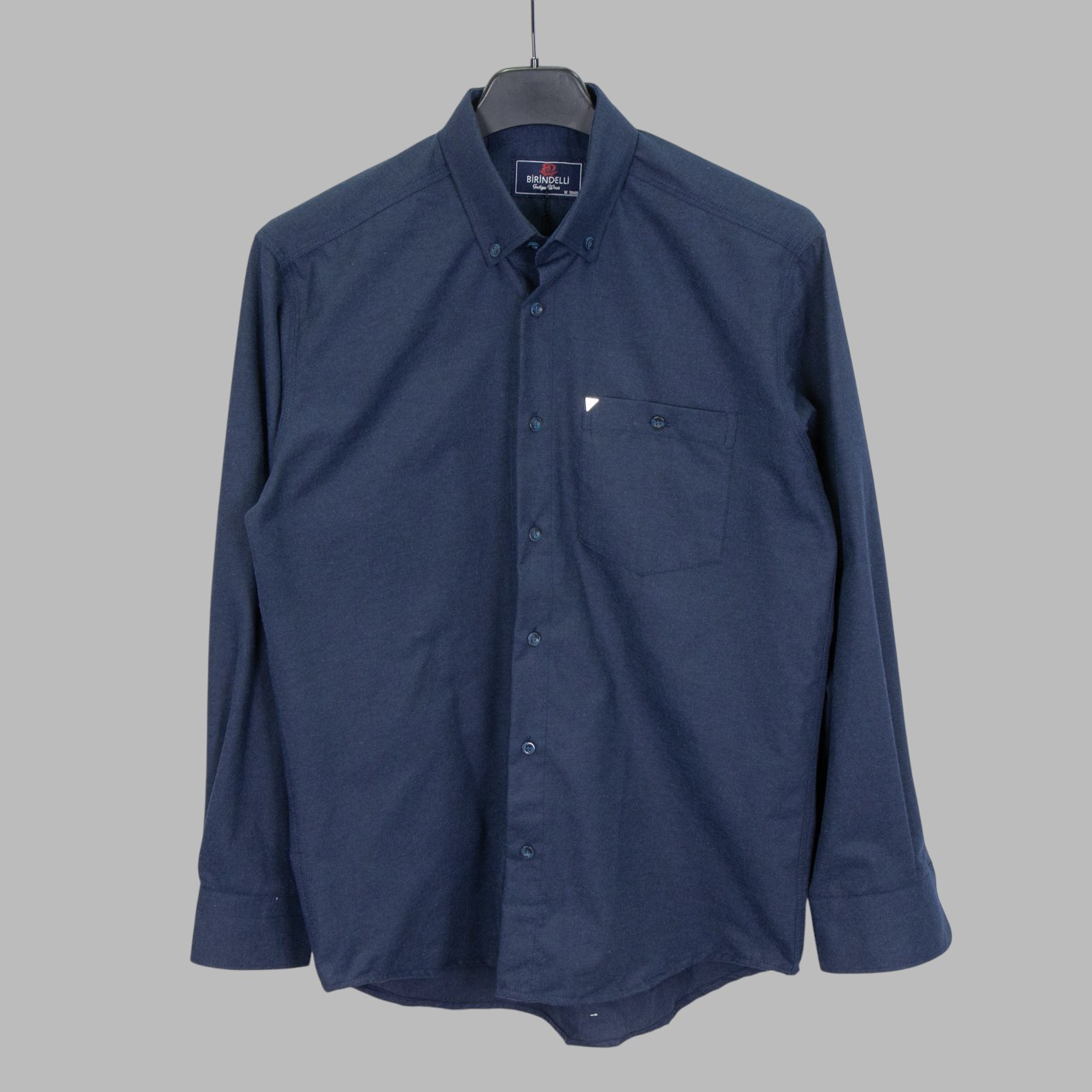 Сорочка чоловіча, прямого покрою, з довгим рукавом, Birindelli FLANEL 01-7225 100% бавовна (ФЛАНЕЛЬ) L(Р)