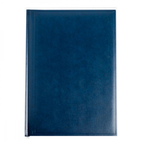 Щоденник недатований BuroMax BASE BM2008-02 синій А5 144л/288стор., лінія (Укр)