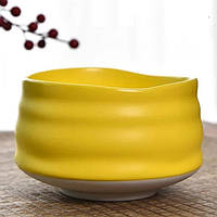 Чаша тяван для приготування чаю матча Жовта, 550 мл