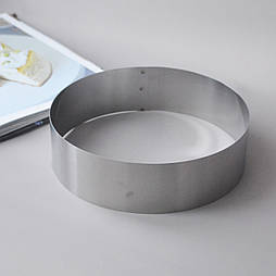 Кільце кондитерське цільне D 18 cм, H 5 см